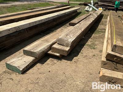 Wooden Bridge Stringers