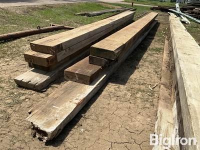 Wooden Bridge Stringers