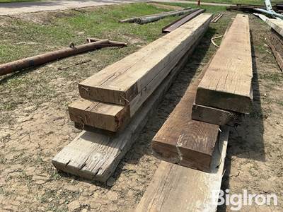 Wooden Bridge Stringers