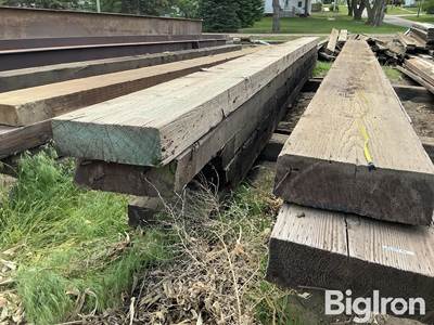 Wooden Bridge Stringers