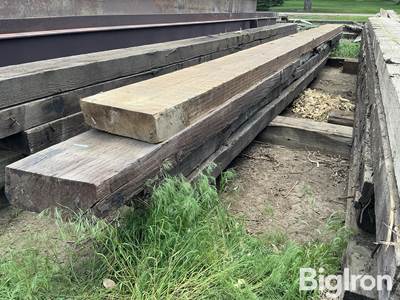 Wooden Bridge Stringers
