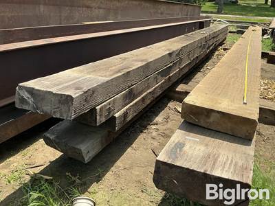 Wooden Bridge Stringers