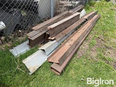 4" x 8" x 1/4" I-beam