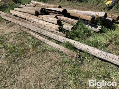 Wooden Power Poles