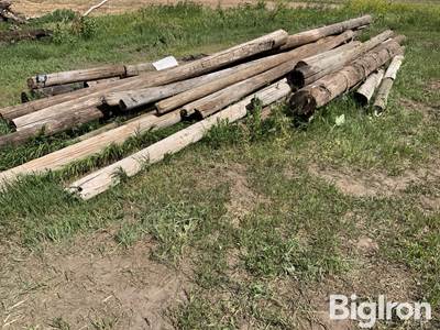 Wooden Power Poles