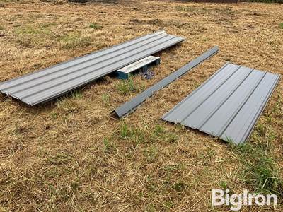Grey Roofing/Sidewall Tin & Corner Trim