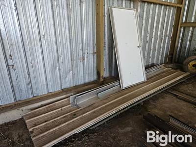 Steel Exterior Sheeting And 36" Steel Door