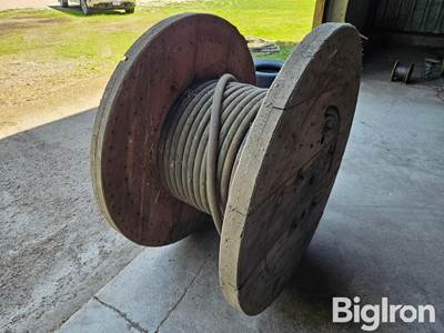 1 3/8" Hose On Wood Spool