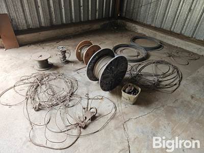 Steel Wire Rope, Clamps, And Wire Cutter