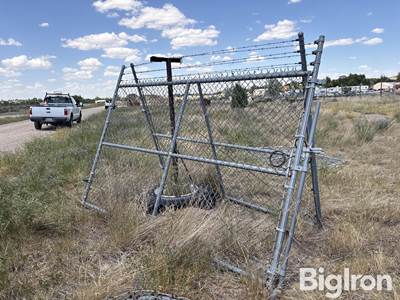 Anti-Intruder 6' Chain Link Gates