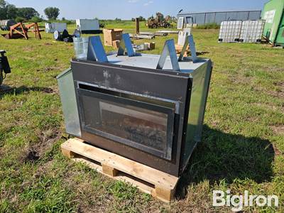 Double-Sided Fireplace