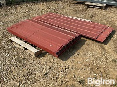 Ribbed Metal Sheeting