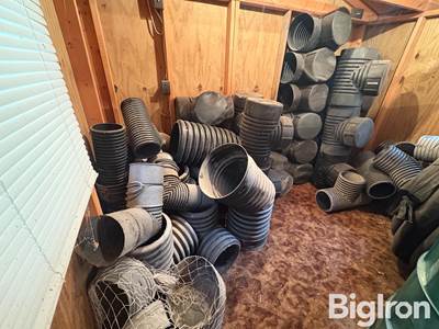 Black Field Tile Poly Fittings