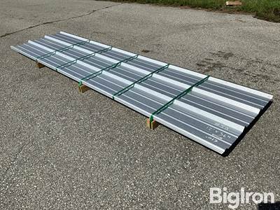 12’ x (50) Galvanized Roofing/Sidewall Tin Sheets