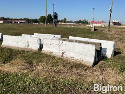10' Concrete Barrier Blocks