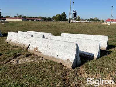 10’ Concrete Barrier Blocks