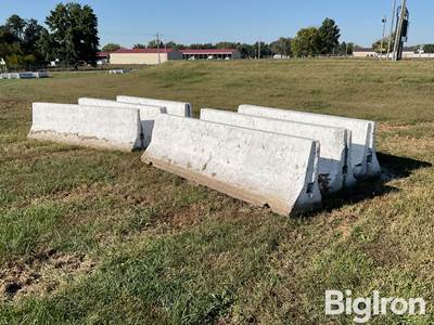 10’ Concrete Barrier Blocks
