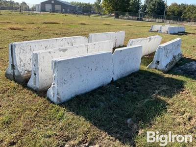 10' Concrete Barrier Blocks