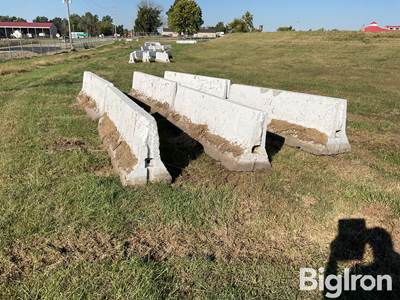 10’ Concrete Barrier Blocks