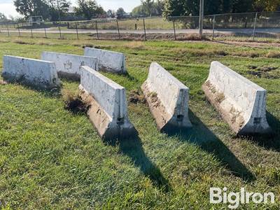 10’ Concrete Barrier Blocks