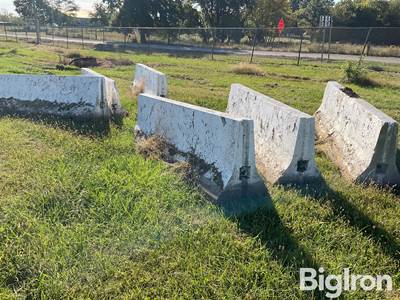 10’ Concrete Barrier Blocks