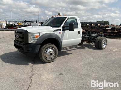 2011 Ford F450 Triton V10 4x4 Cab & Chassis