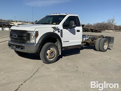 2018 Ford F550 XL Super Duty 4x4 Cab & Chassis