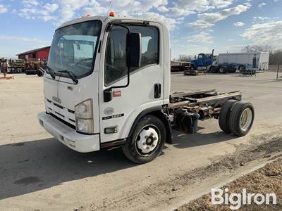 2011 Isuzu NRR Diesel Tilt Cab & Chassis