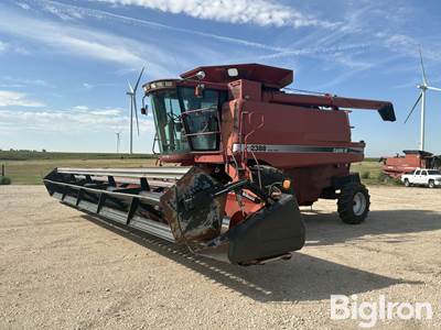 1998 Case IH 2388 Axial-Flow 2WD Combine w/Case 1010  platform