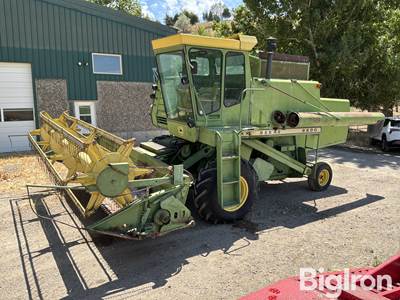 John Deere 6600 Combine W/215 15’ Rigid Grain Head