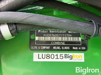 2006 John Deere 9760 STS 2WD Combine
