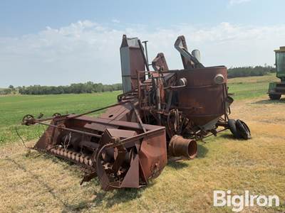 1949 Massey Harris 21A self propelled combine w/12' header