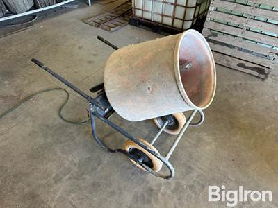 portable concrete mixer