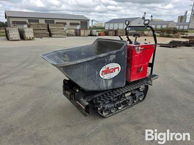 Allen AT16 Tracked Concrete Buggy, 16 Cu. Ft. Poly Bucket, 2,500 Lb Payload