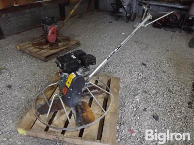 MBW Blitzpitch 36" Power Trowel, 212CC Predator Gas, Pull Start, Combo Blades