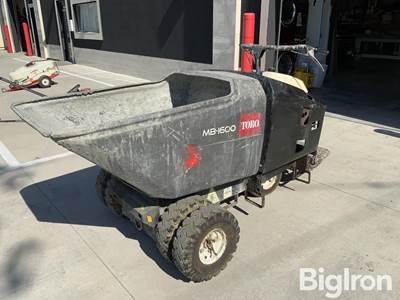 2008 Toro MB-1600 16 Cu Ft Ride-On Concrete Buggy, Honda Gas Engine