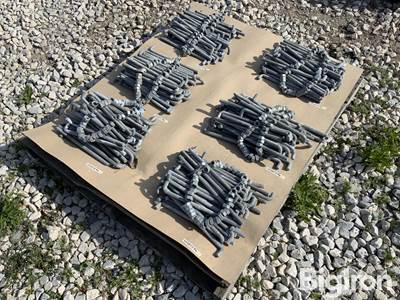 5/8" x 12" Galvanized Concrete Anchor Bolts with Nuts