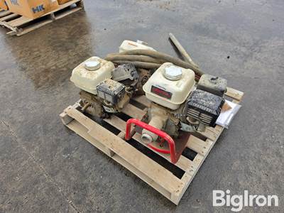 Concrete Vibrator Unit, Honda GX200 with Flexible Shaft, Poker & 2 Parts Engines