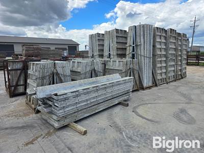 Aluminum Wall Forms, Brick Face 9' & 4' x 36" Panels