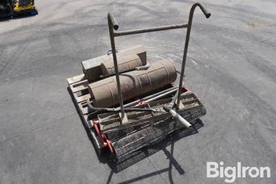 Used Concrete Pattern Rollers (2) 36" & (1) 16" with Tool Box