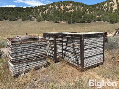 Used Concrete Forms, 2'X4' Panels & 10' x 1' Forms with Turnbuckle Brace Adjusters