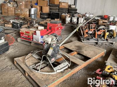 Used Power Trowel with Honda GX160 5.5 Engine