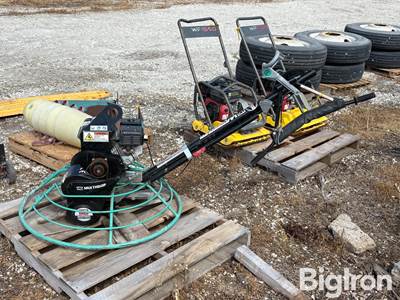 2007 Whiteman J36H55 36" Power Trowel, Honda GX160 Engine, Serial # ZE0158831