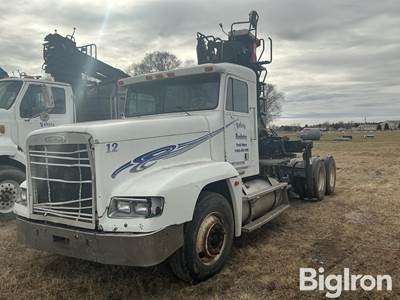 2003 Freighliner FLD120 T/A Truck Tractor w/ Crane