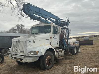 1998 International 9100 T/A Truck Tractor w/ Crane