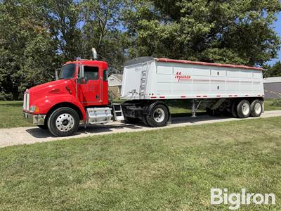 2008 Kenworth T/A Truck Tractor & 2010 Maurer 28' Grain Trailer