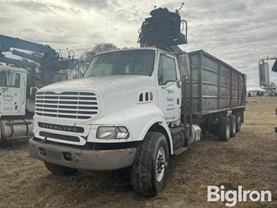 2000 Sterling LT9500 Tri/A Truck Tractor w/Crane & Dump Box