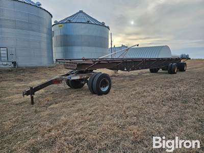 Shop Built Spread T/A Hay Trailer w/Dolly