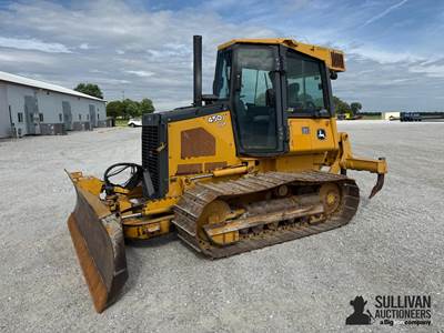 2017 Deere 450J LGP Dozer
