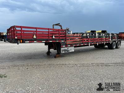 1969 Dorsey DDGTW 40' T/A Step Deck Trailer w/Seed Jet II